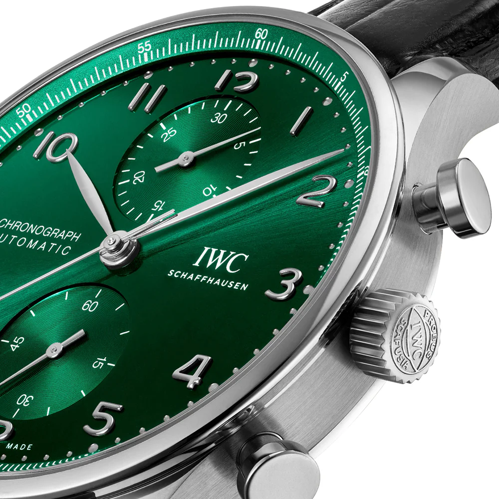 IWC Portugieser Chronograph Green Dial - Image 6