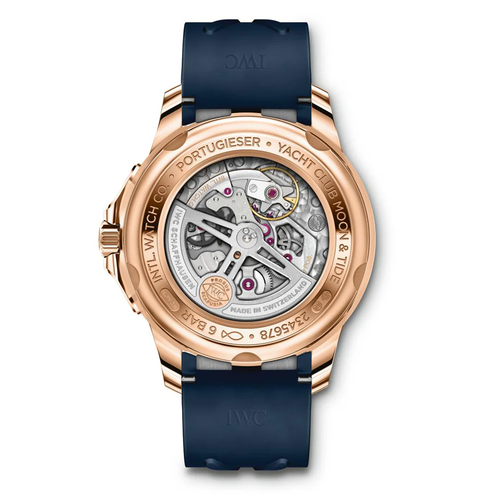 IWC Portugieser Yacht Club Moon & Tide Rose Gold - Image 2
