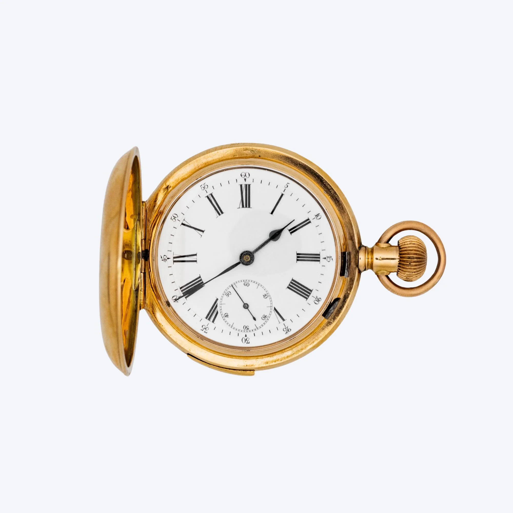 Pre Owned 14K Rose Gold Minute Repeater Pocket Watch