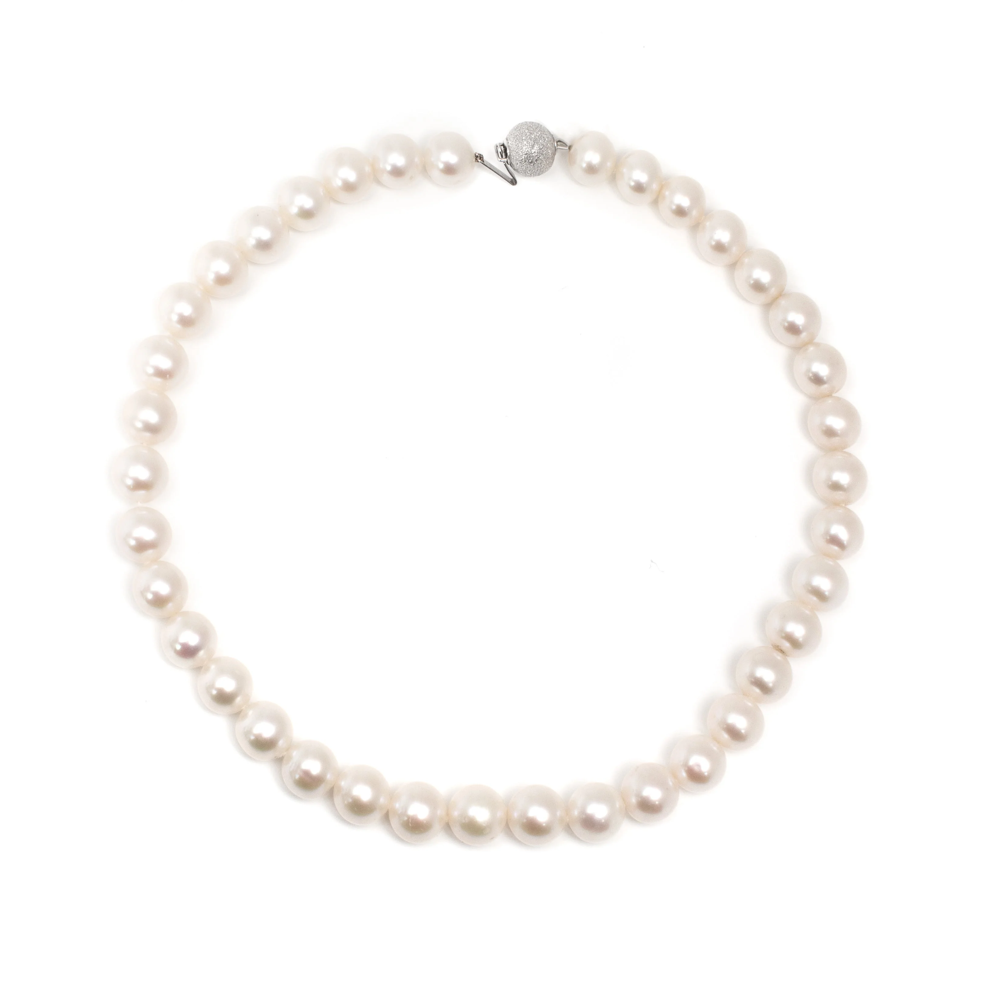 King Jewelers Estate 10-11mm Pearl Strand Necklace
