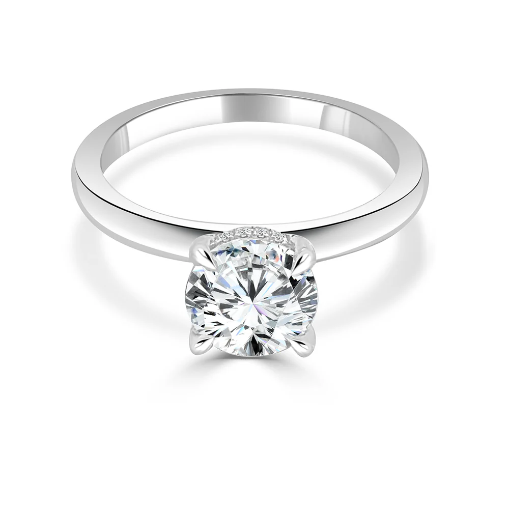 KJ5 2 Carat Semi-Mount 14K White Gold