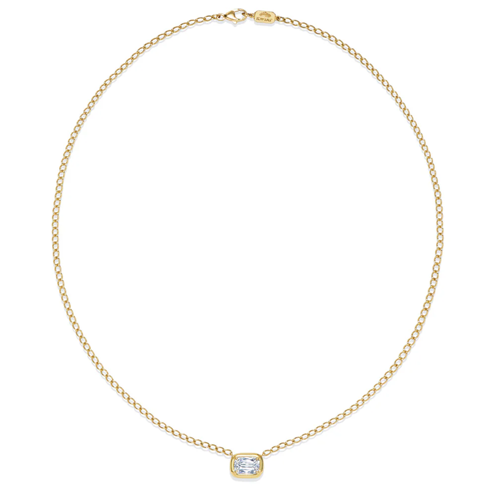 Kwiat ASHOKA® Pendant with an EastWest Diamond in 18K Yellow Gold - Image 2