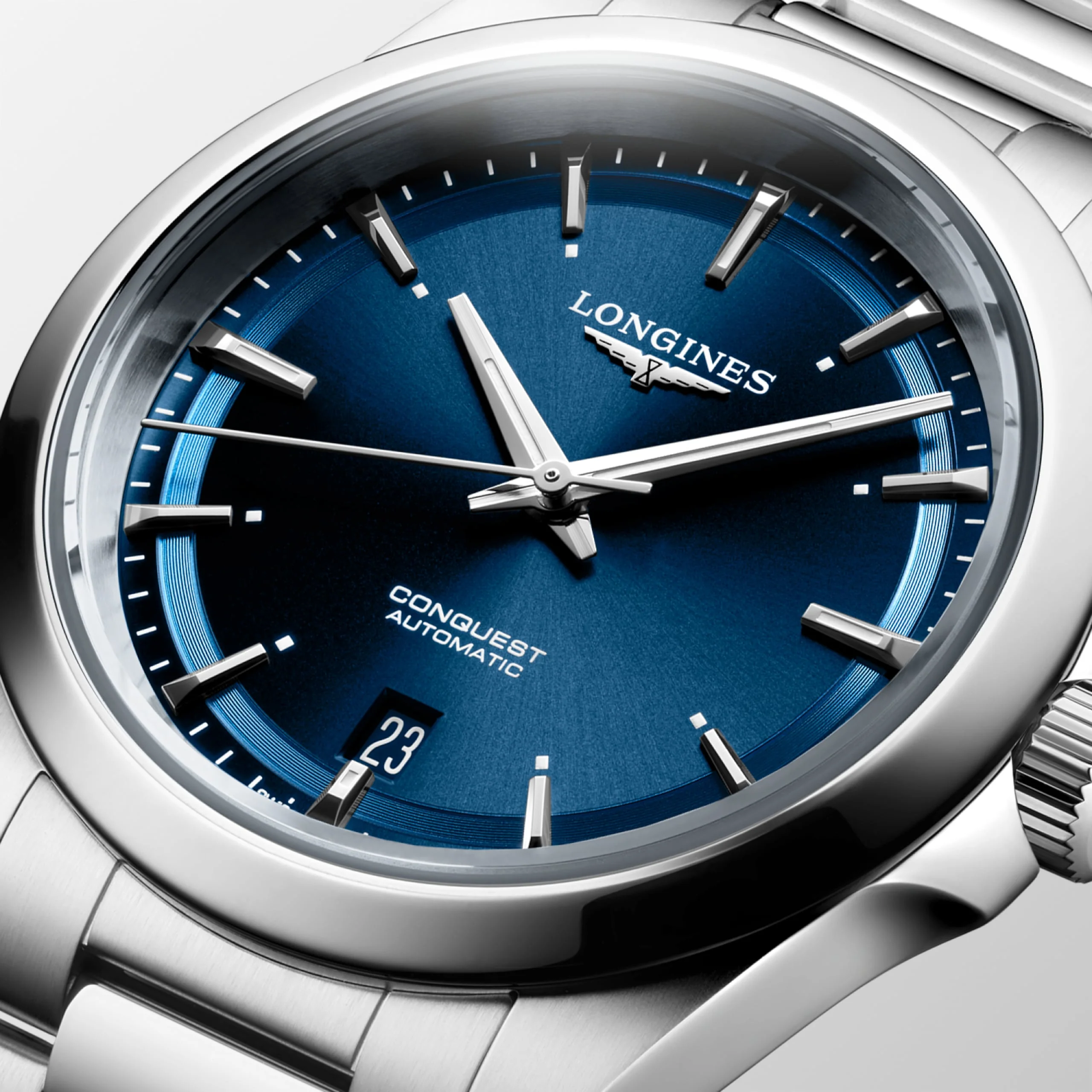 Longines Conquest 38mm Blue Dial Stainless Steel - Image 2