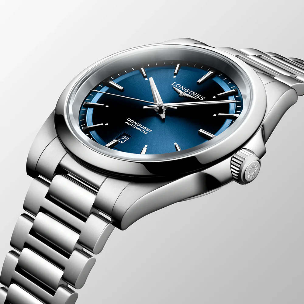 Longines Conquest Blue Dial Stainless Steel 41mm - Image 2