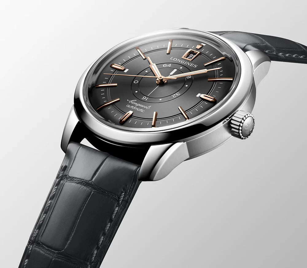 Longines Conquest Heritage Power Reserve Anthracite - Image 2
