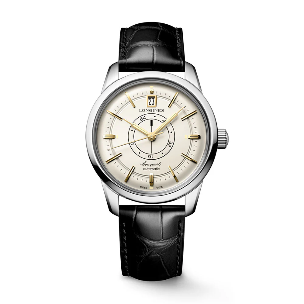 Longines Conquest Heritage Power Reserve Champagne