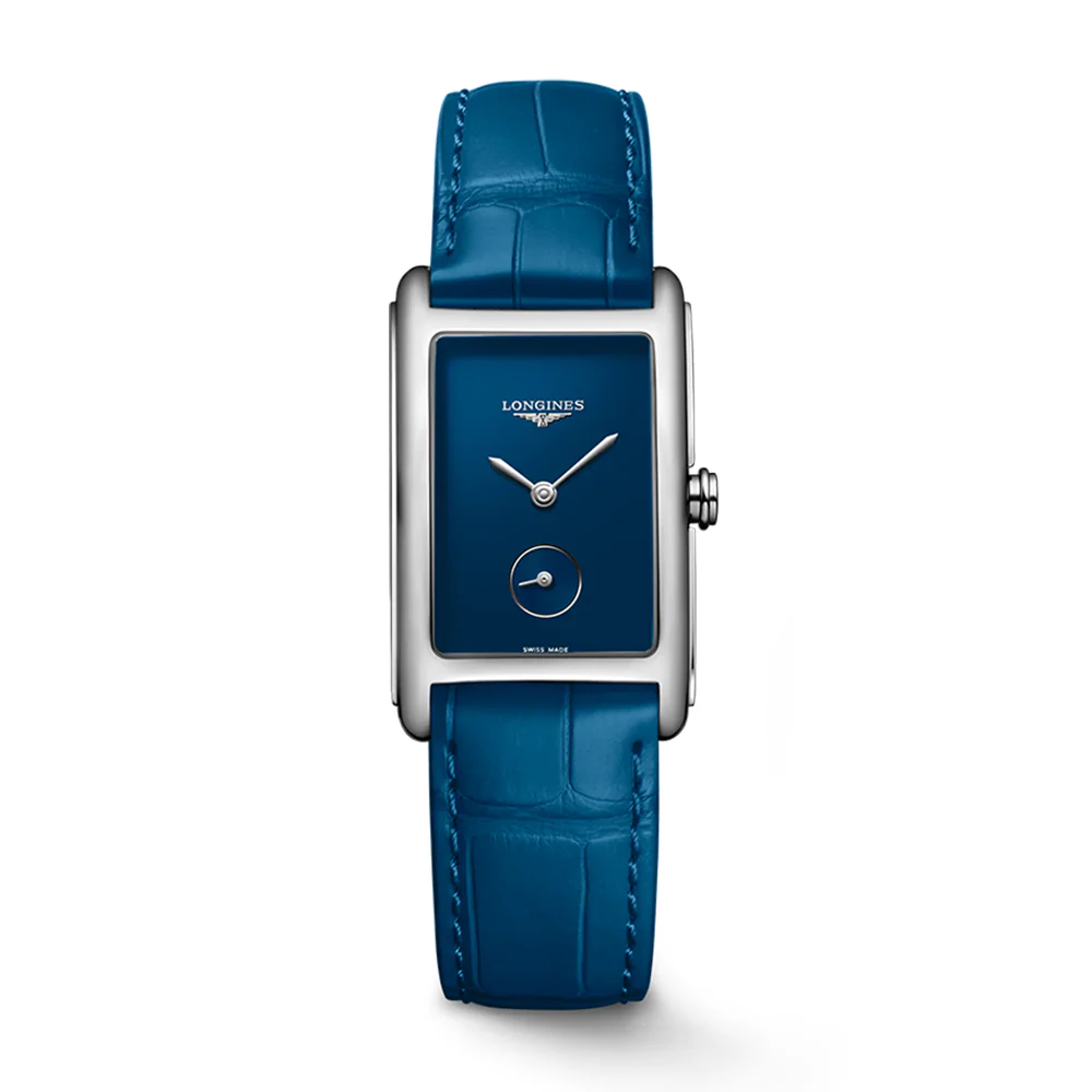 Longines DolceVita Stainless Steel Blue Strap