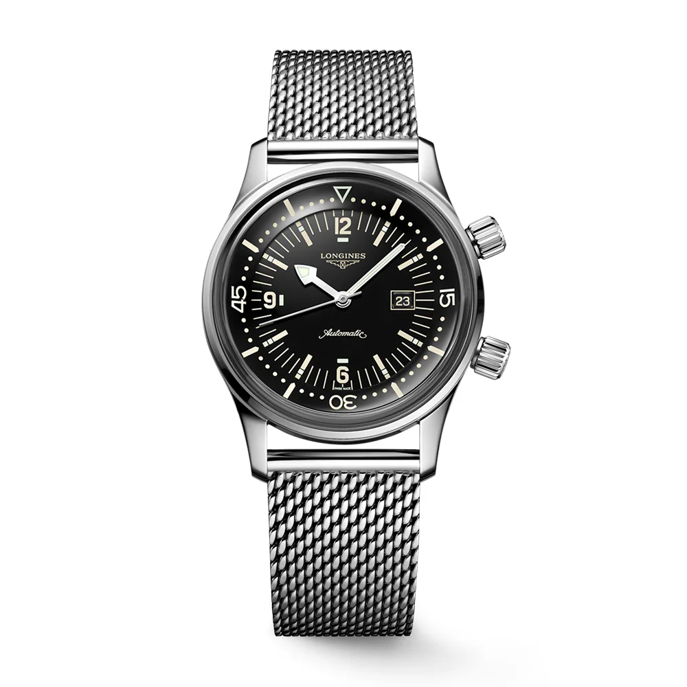 Longines Legend Diver Stainless Steel Watch