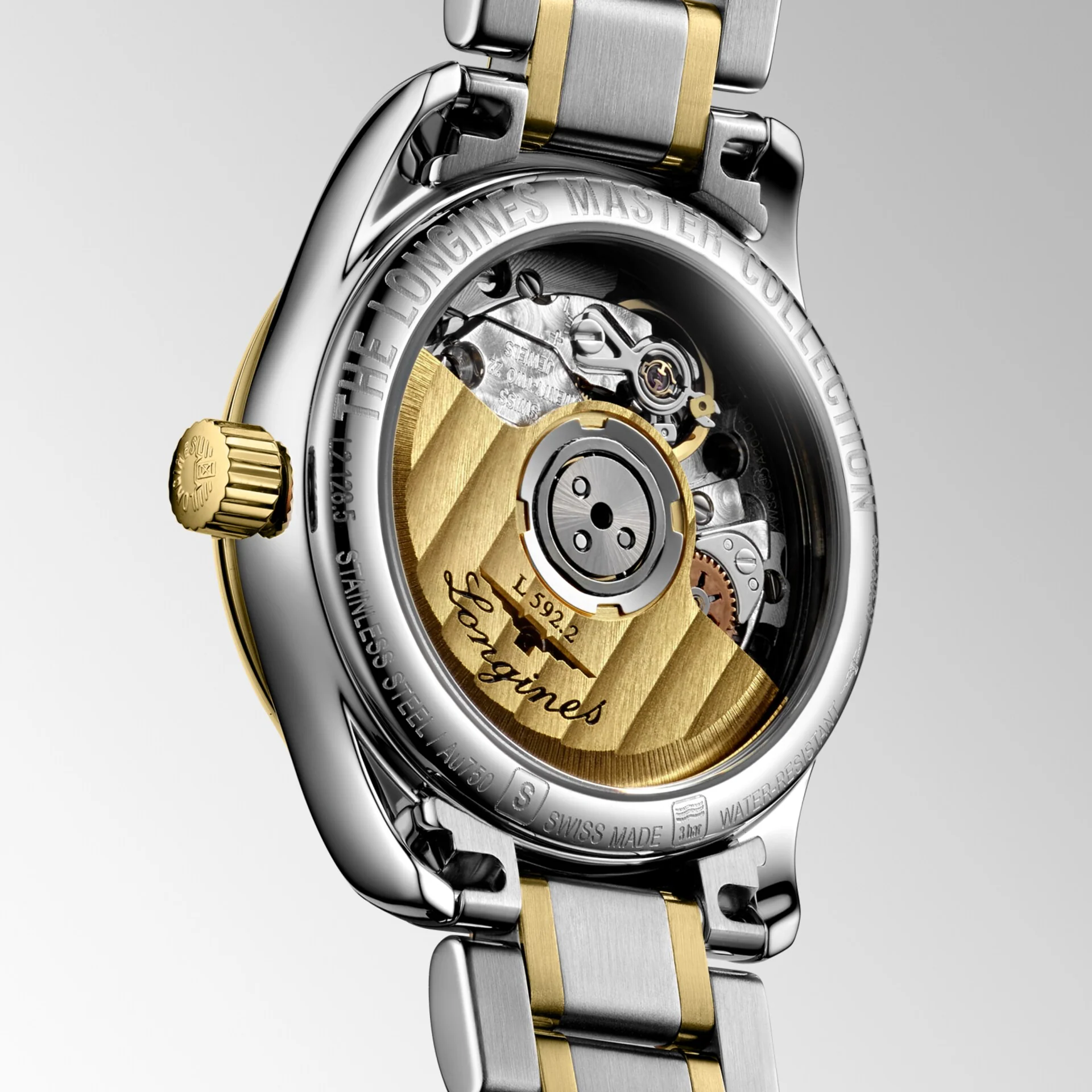 Longines Master Collection 25.50mm Yellow Gold and Steel - Image 3