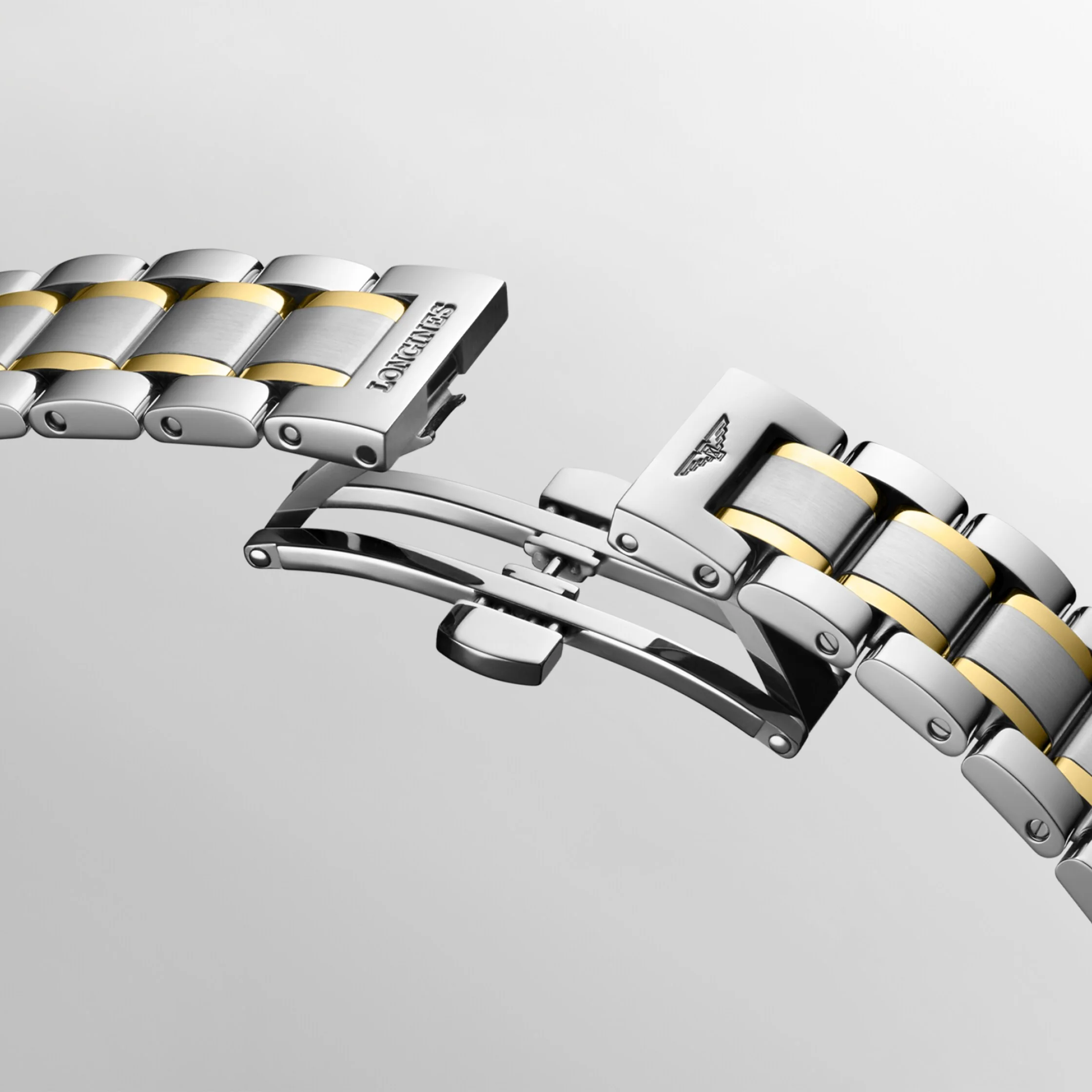 Longines Master Collection 34mm Two Tone Silver Dial - Image 3