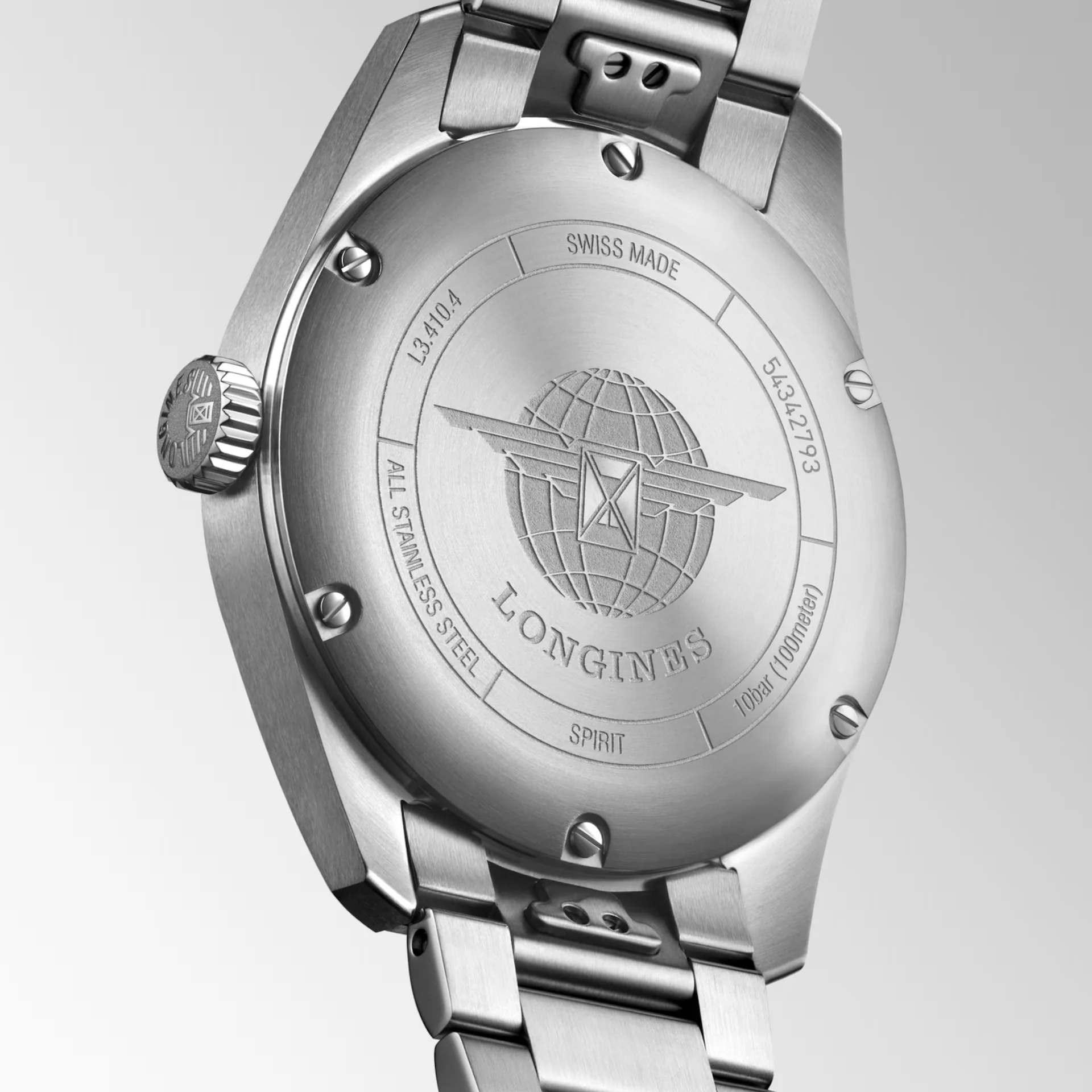 Longines Spirit Black Dial Stainless Steel 37mm - Image 3