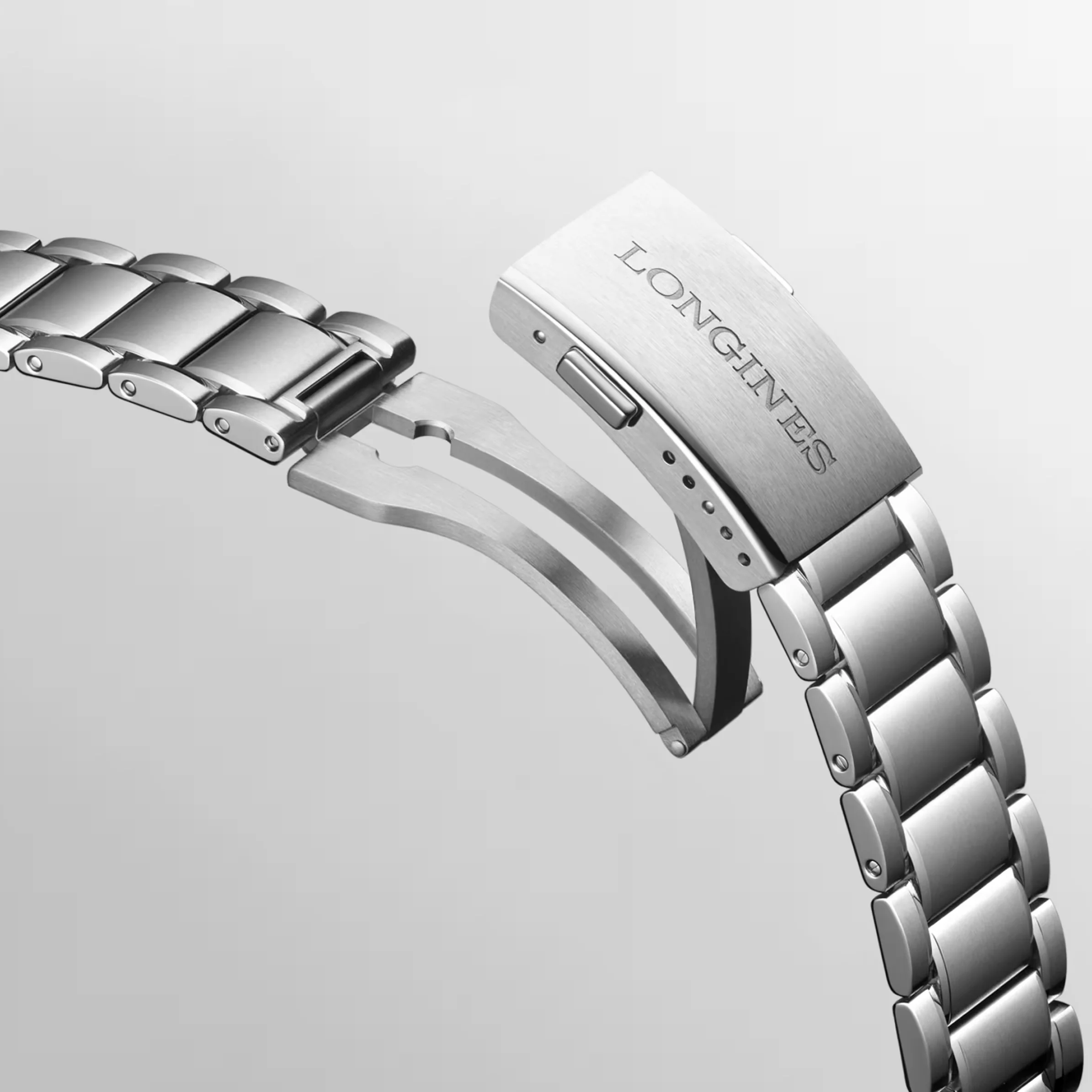 Longines Spirit Zulu Time 39mm GMT Anthracite Dial Watch - Image 4