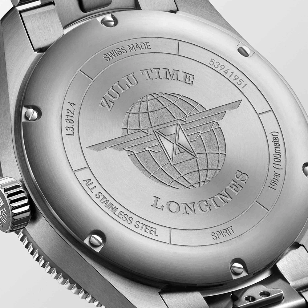 Longines Spirit Zulu Time Black Dial - Image 3