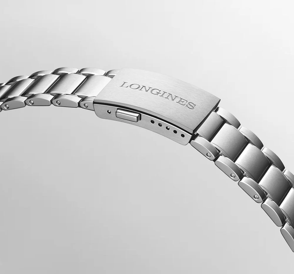Longines Spirit Zulu Time Black Dial Green Bezel 39mm - Image 4