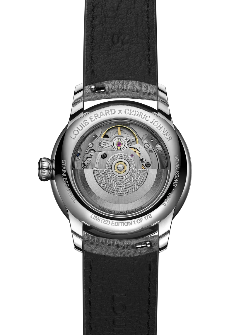 Louis Erard x Cédric Johner Le Régulateur 39mm Blue Dial - Image 3