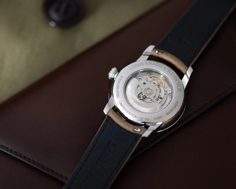 Louis Erard x KUDOKE Le Régulateur 42mm Forest Green Dial - Image 4