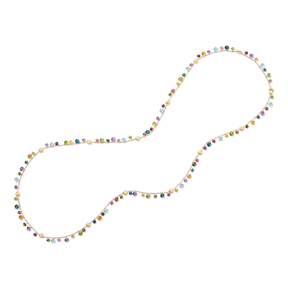 Marco Bicego Africa Mixed Gemstone Long Necklace - Image 3