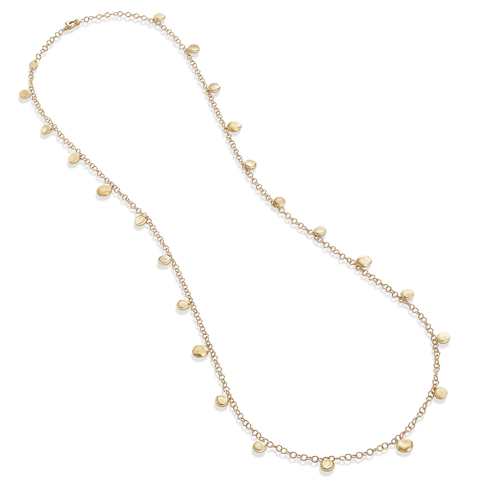 Marco Bicego Jaipur 18K Yellow Gold Charm Long Necklace