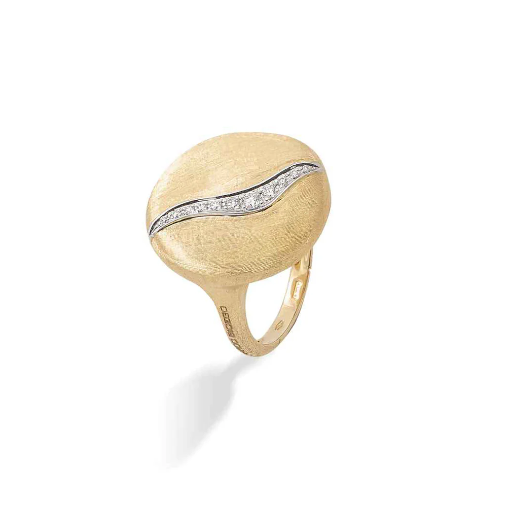 Marco Bicego Jaipur 18K Yellow Gold Medium Diamond Ring