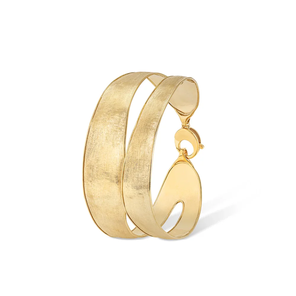 Marco Bicego Lunaria 18K Yellow Gold Medium Split Bangle