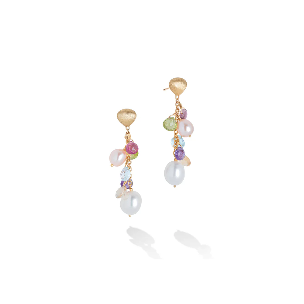 Marco Bicego Paradise 18K Yellow Gold Pearl Earrings