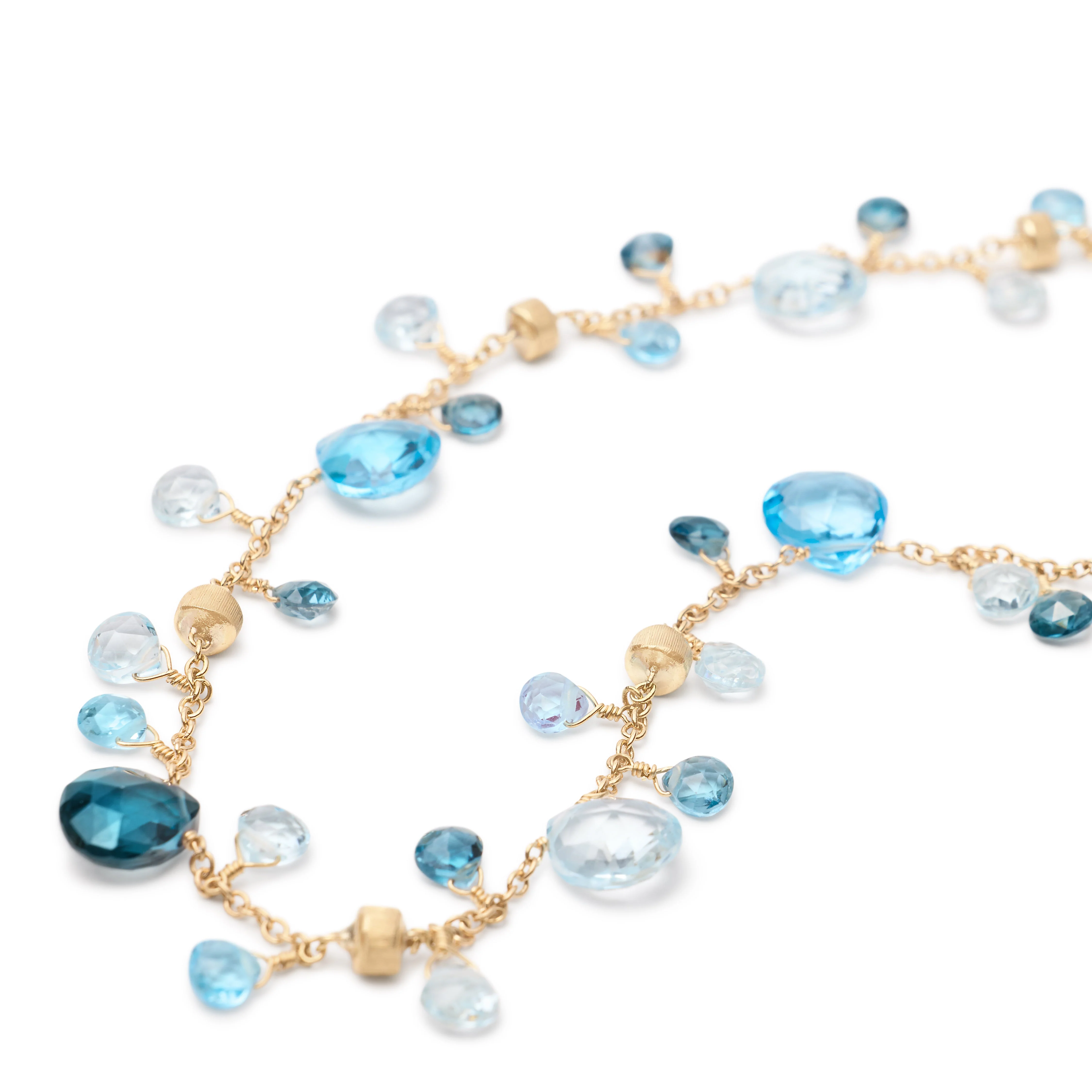 Marco Bicego Paradise Mixed Topaz Single Strand Necklace - Image 3