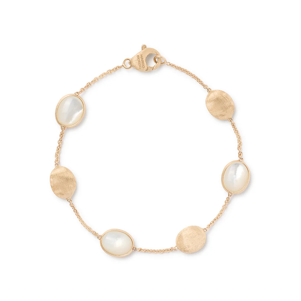 Marco Bicego Siviglia Yellow Gold Mother of Pearl Bracelet