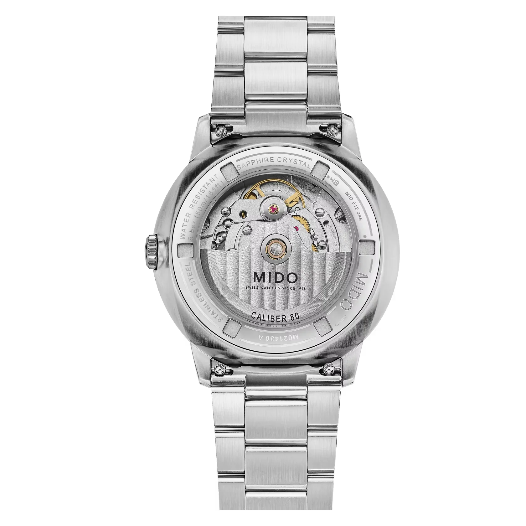 Mido Commander Big Date 40mm Blue Dial Watch - Image 2
