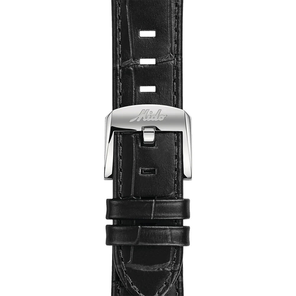 Mido Multifort Patrimony Chronograph Black Dial Watch - Image 4