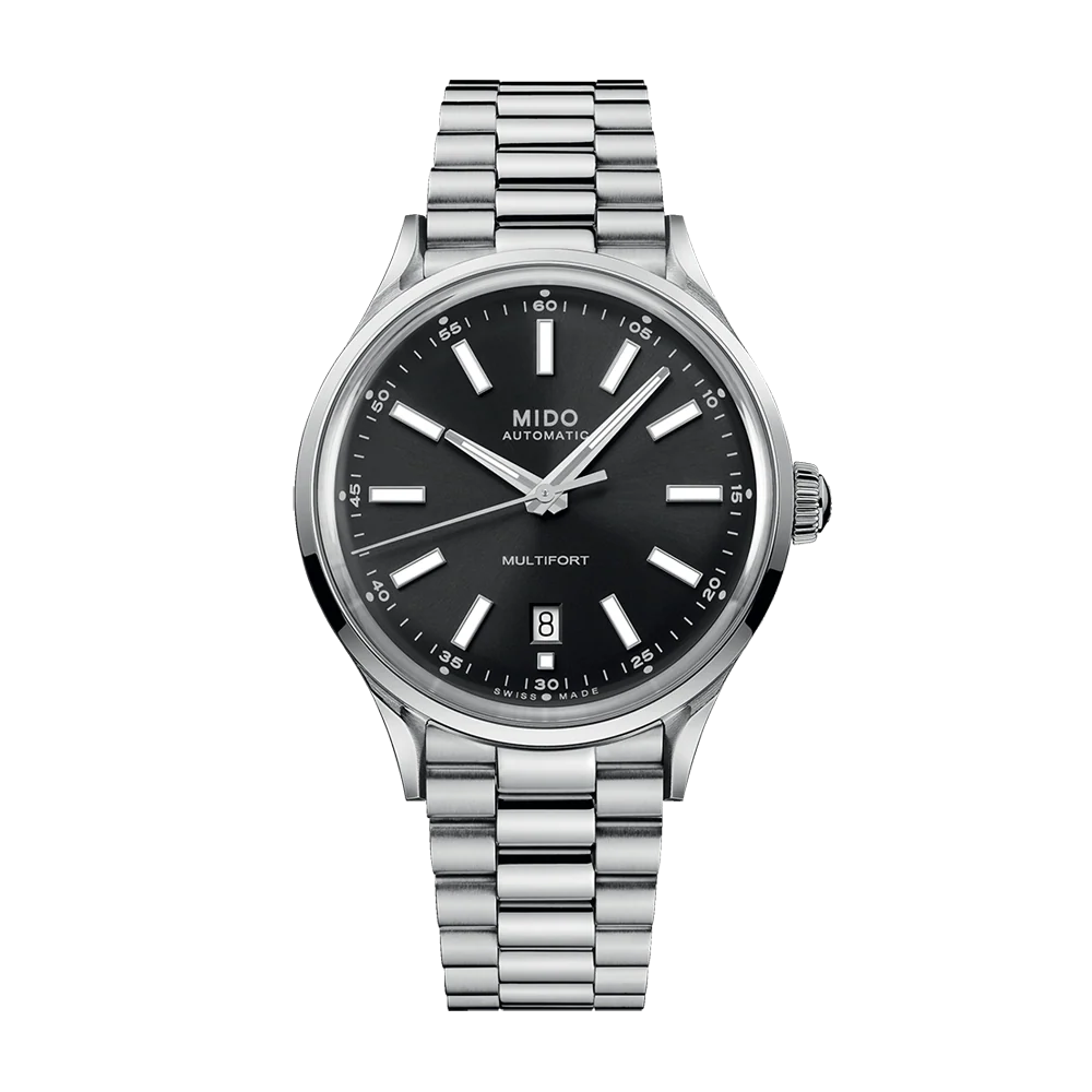 Mido Multifort Patrimony Powerwind Anthracite Dial Watch
