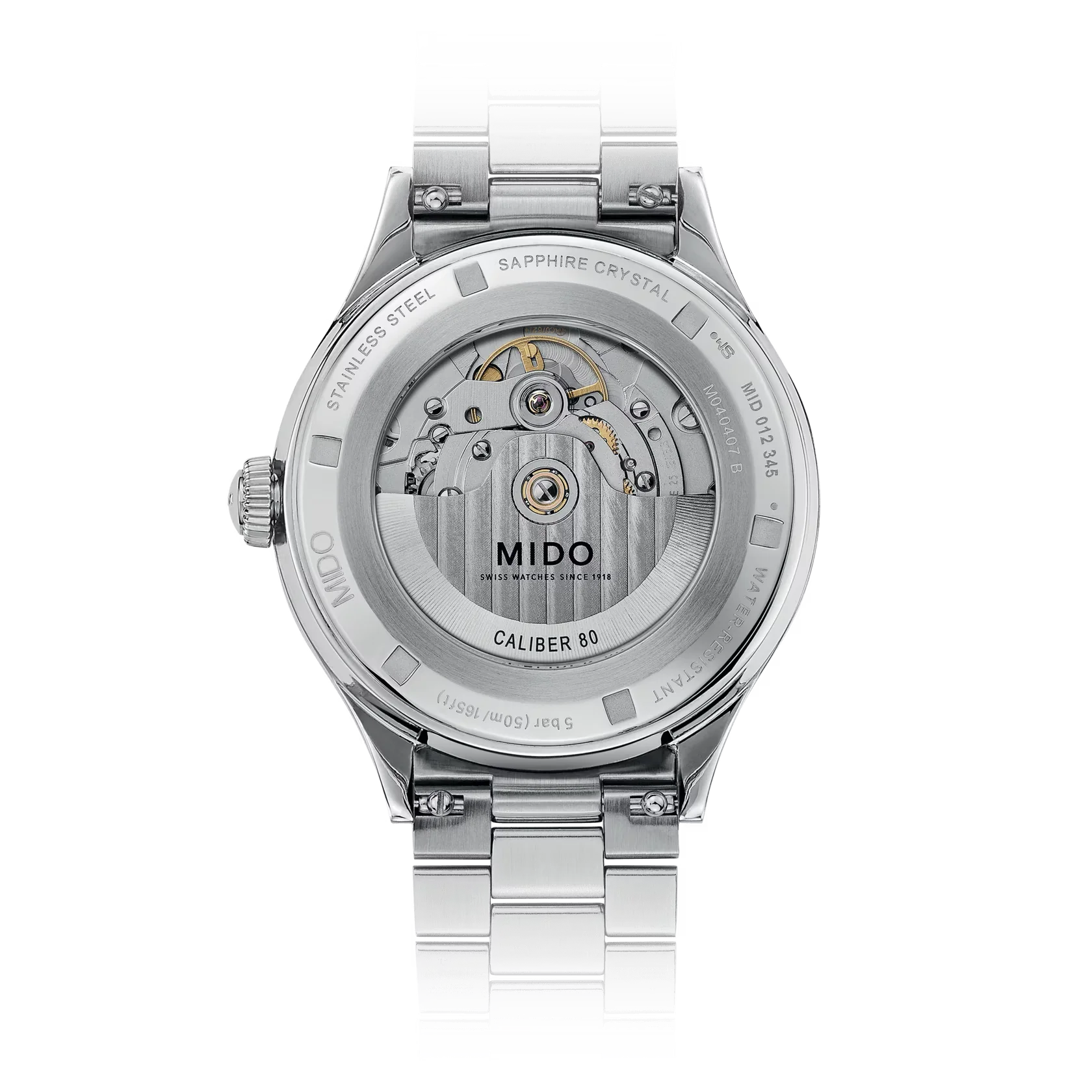 Mido Multifort Patrimony Powerwind Blue Dial Watch - Image 2