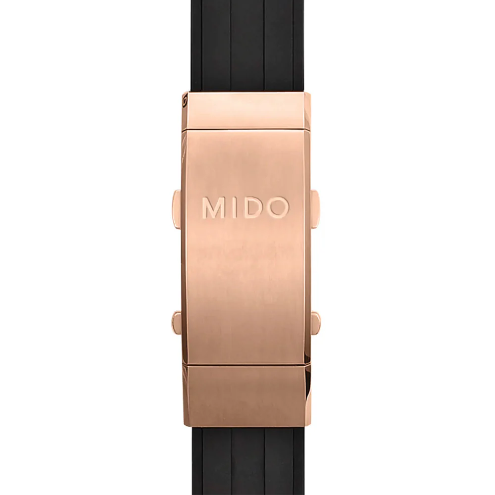Mido Ocean Star 200 Rose Gold PVD-Coated Steel Watch - Image 4