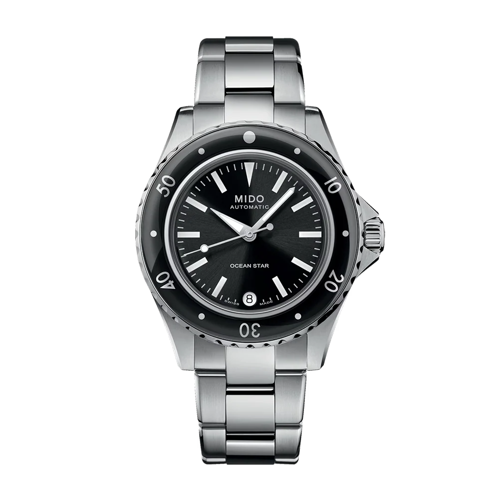 Mido Ocean Star 36.5 Black Dial Watch