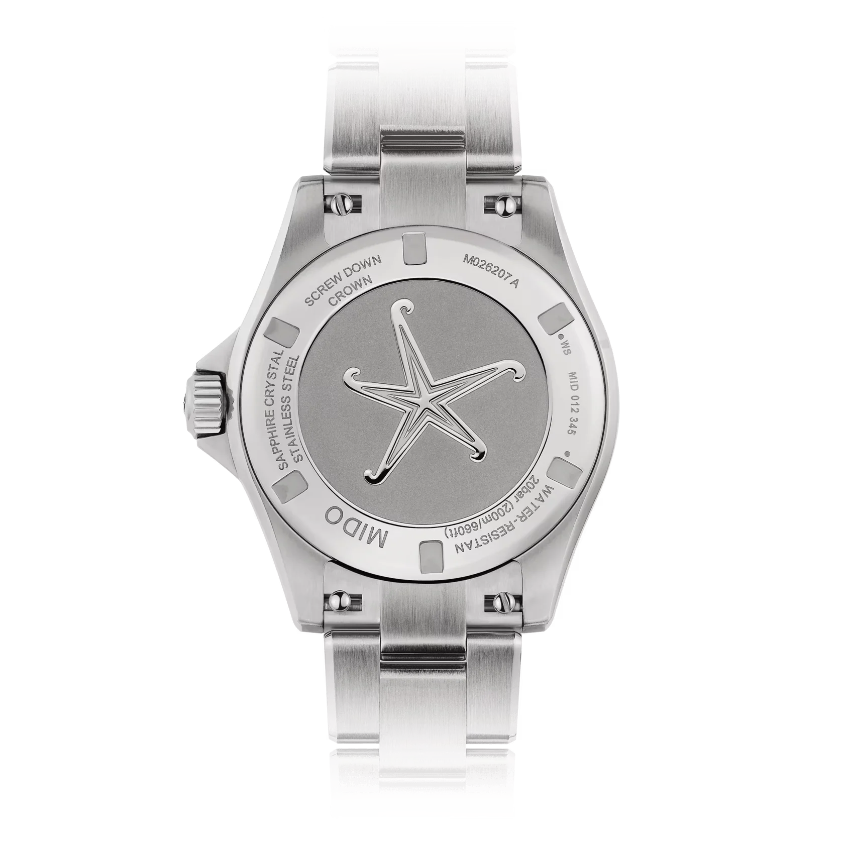 Mido Ocean Star 36.5 Black Dial Watch - Image 2