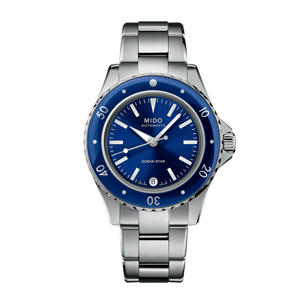 Mido Ocean Star 36.5 Blue Dial Watch