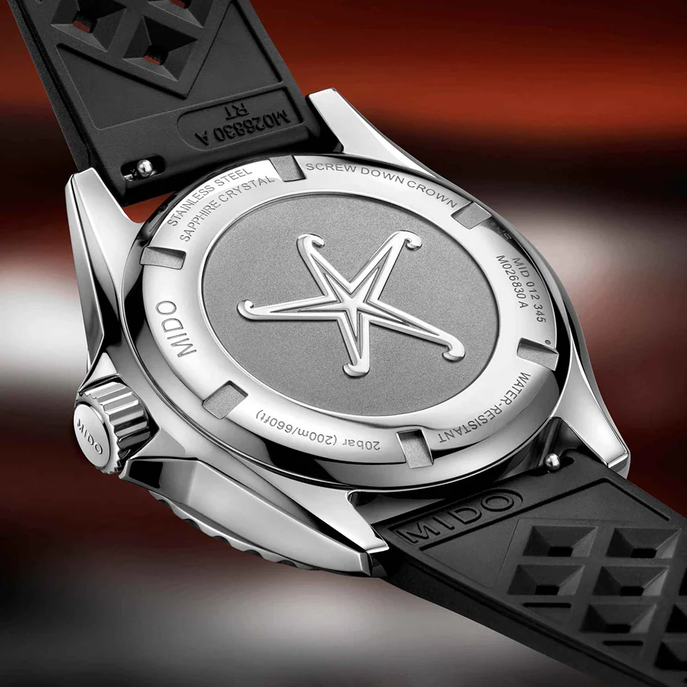 Mido Ocean Star Tribute Red Gradient Watch - Image 5
