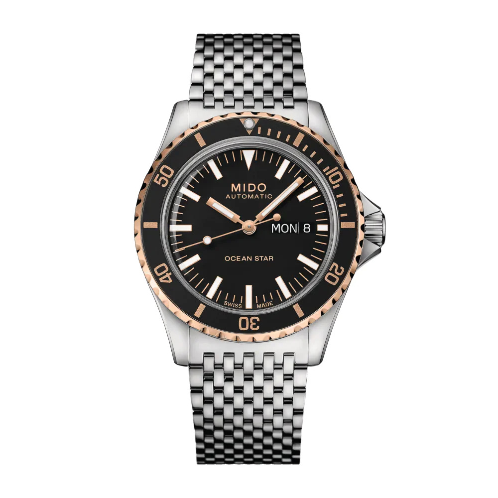 Mido Ocean Star Tribute Two-Tone Watch