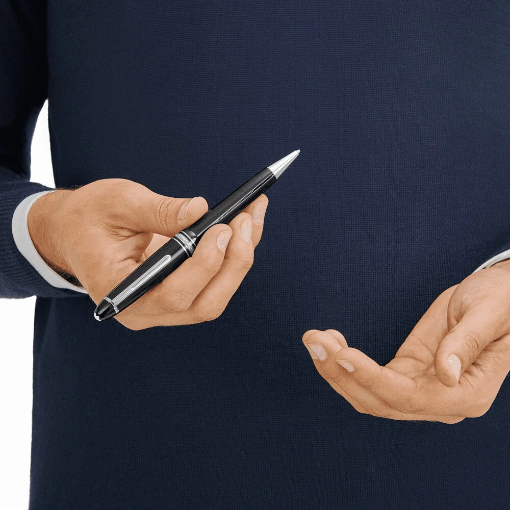 Montblanc Meisterstuck Platinum-Coated LeGrand Ballpoint Pen - Image 4