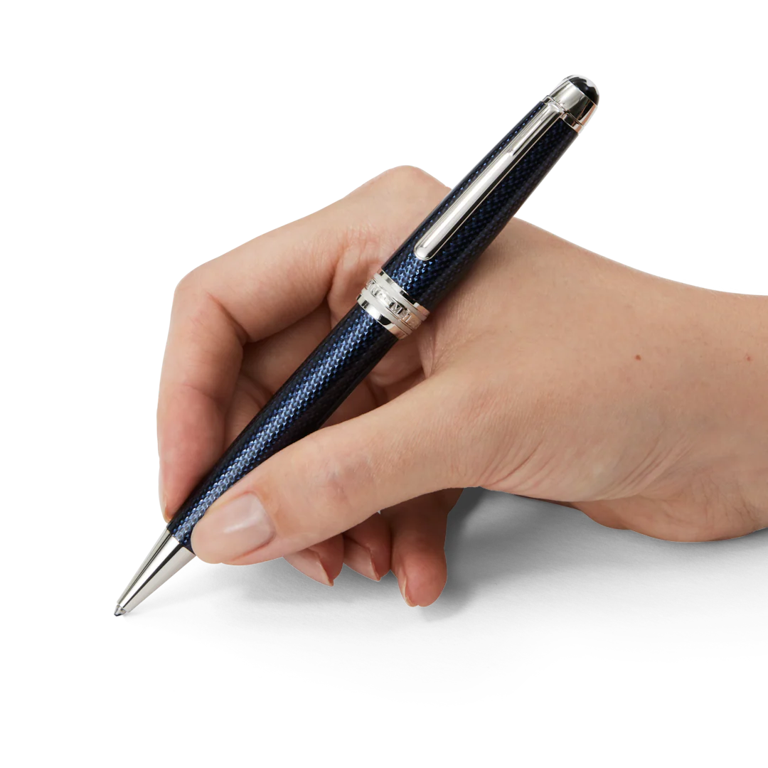 Montblanc Meisterstuck Solitaire Blue Hour Midsize Ballpoint Pen - Image 2