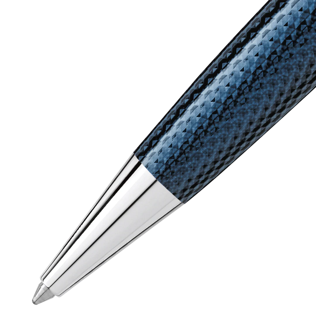 Montblanc Meisterstuck Solitaire Blue Hour Midsize Ballpoint Pen - Image 4
