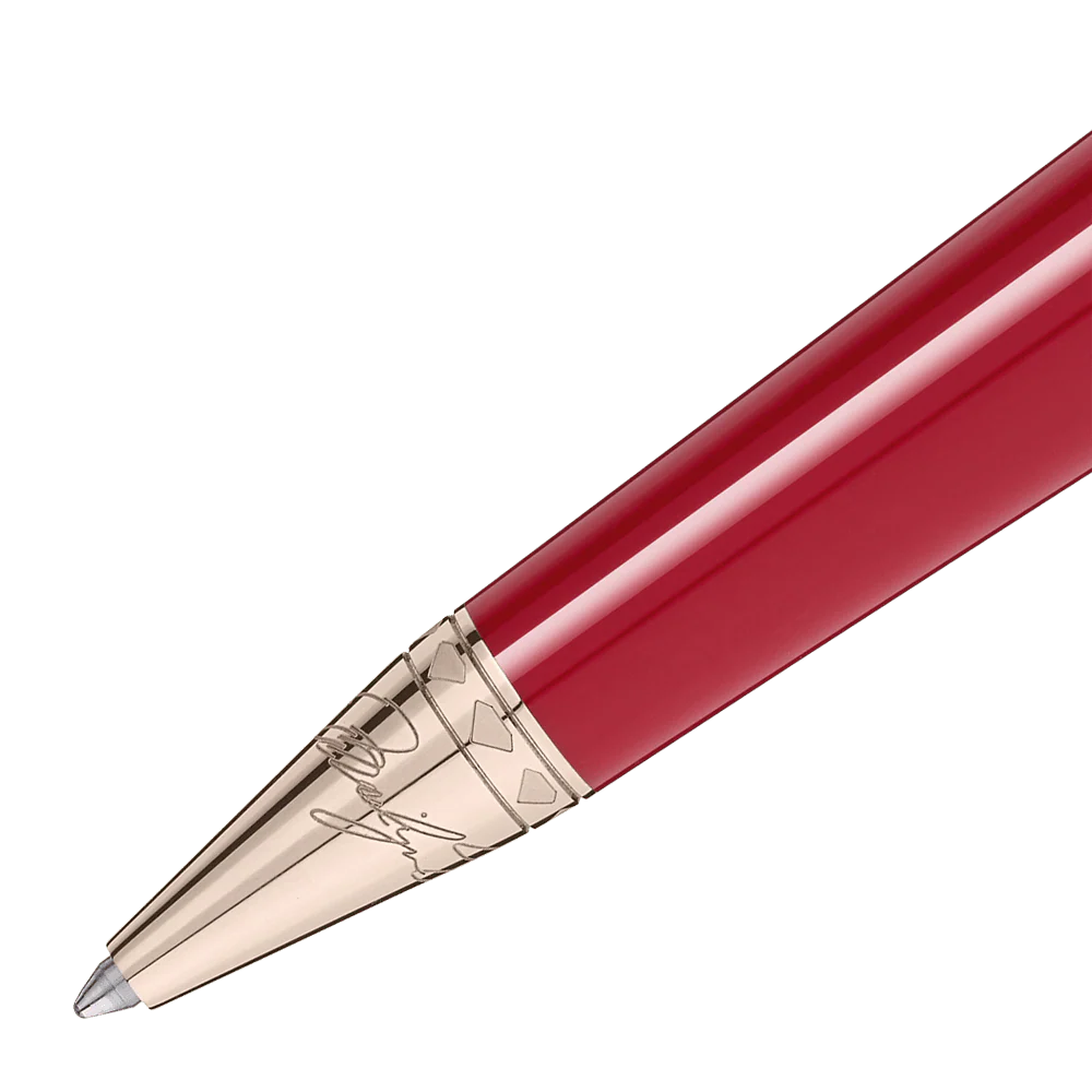 Montblanc Muses Marilyn Monroe Special Edition Red Ballpoint Pen - Image 4