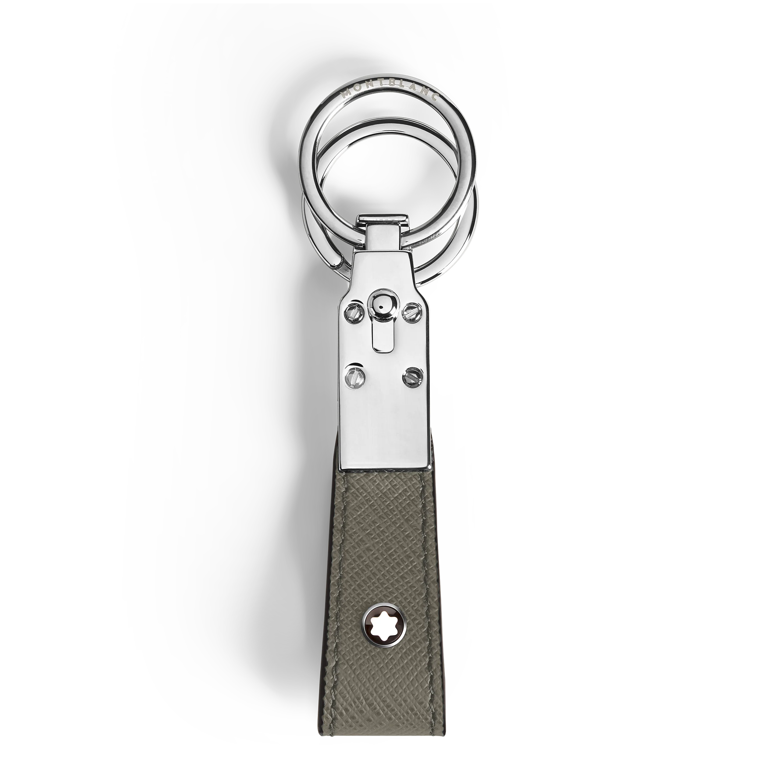 Montblanc Sartorial Loop Key Fob Gray - Image 3