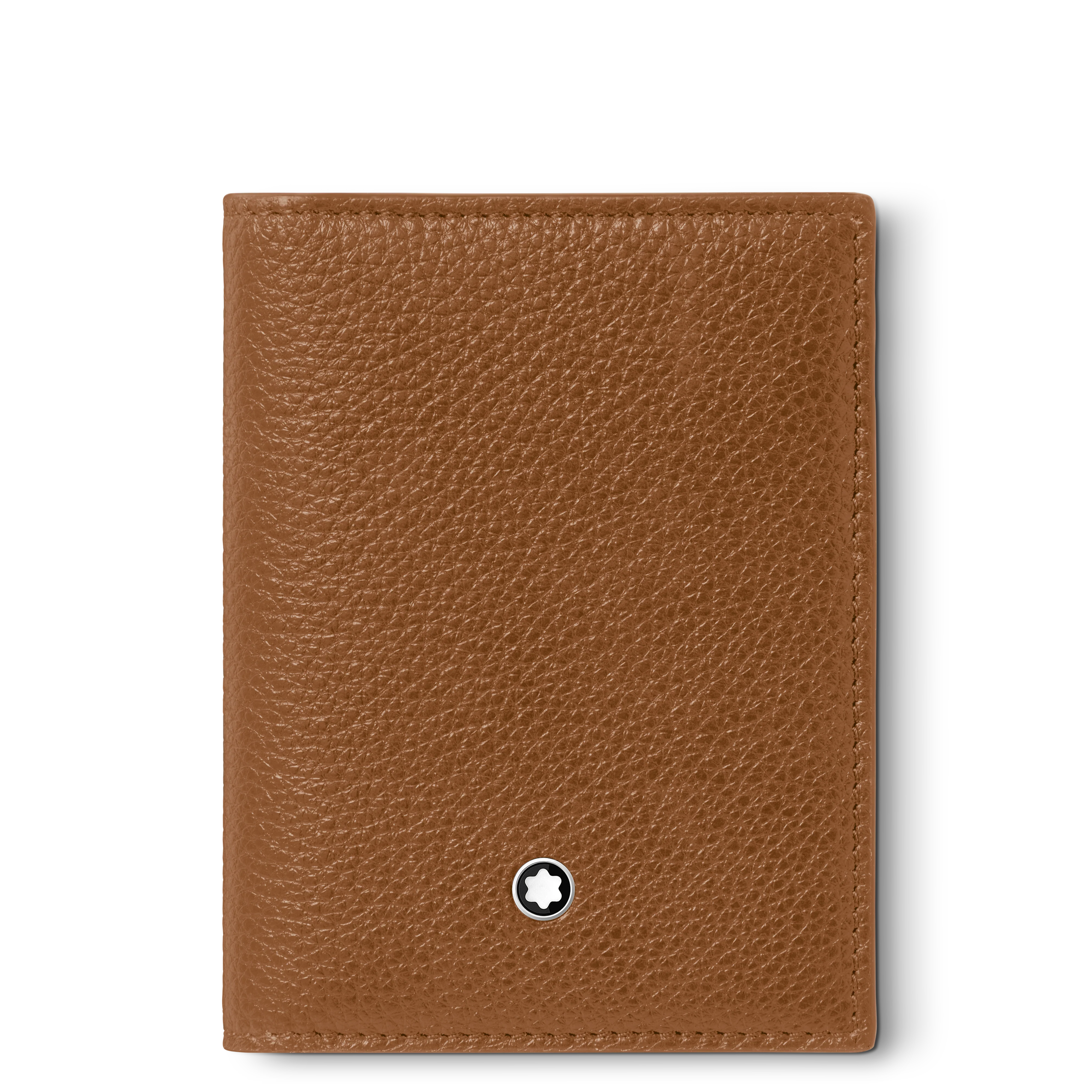 Montblanc Soft Grain Card Holder 4CC Caramel - Image 3
