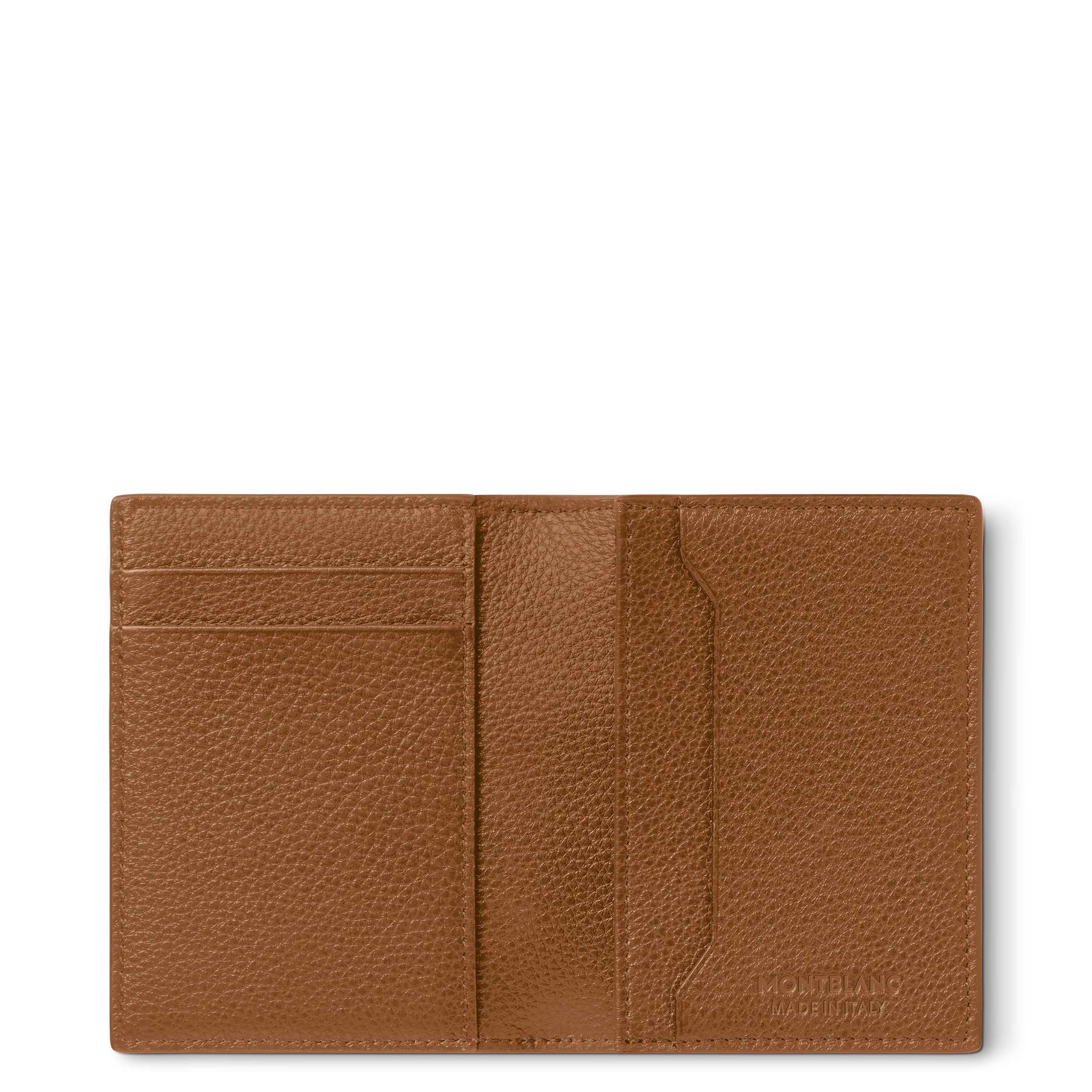 Montblanc Soft Grain Card Holder 4CC Caramel - Image 6