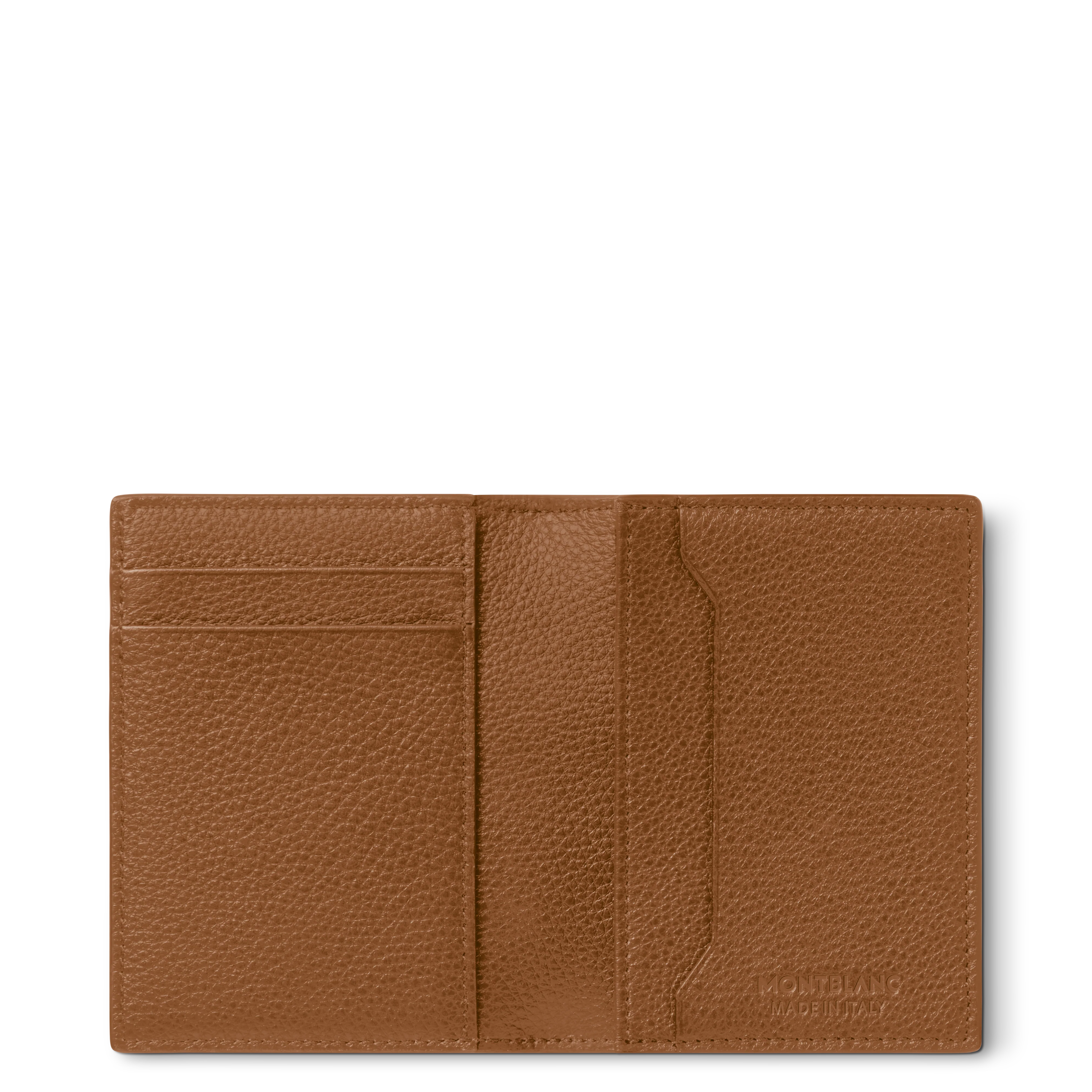 Montblanc Soft Grain Card Holder 4CC Caramel - Image 7