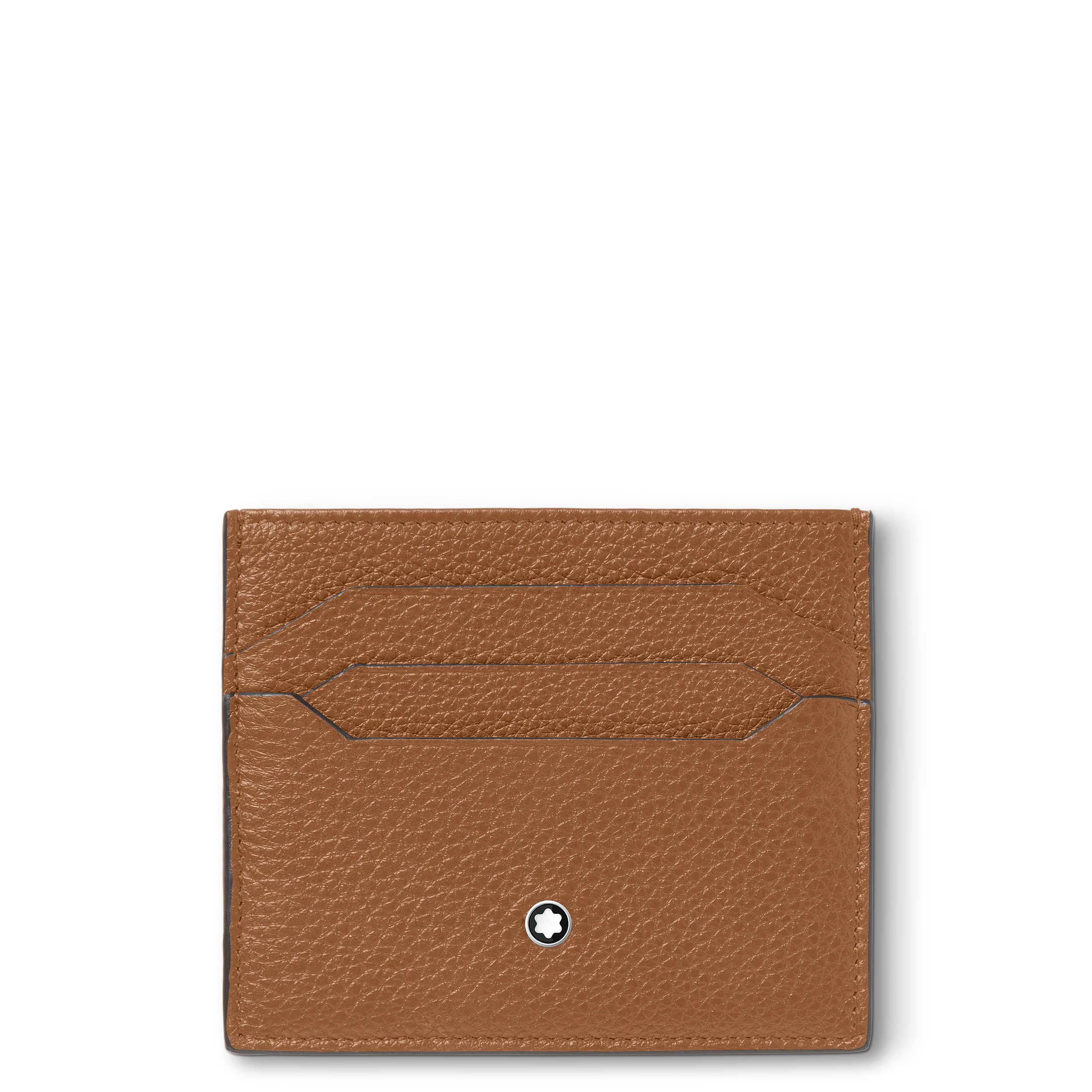 Montblanc Soft Grain Card Holder 6CC Caramel