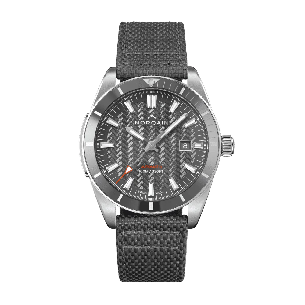 NORQAIN Adventure Sport Gray Dial Gray Nordura Strap
