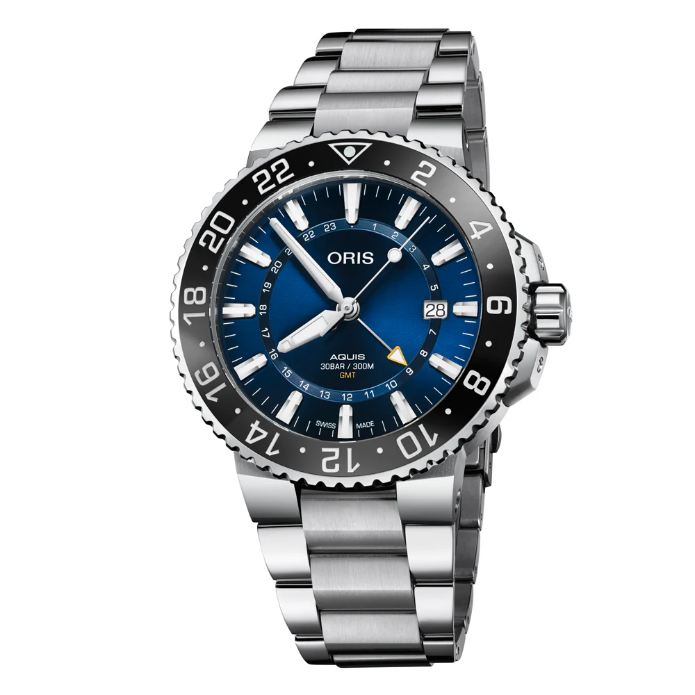 Oris Aquis GMT Date Stainless Steel