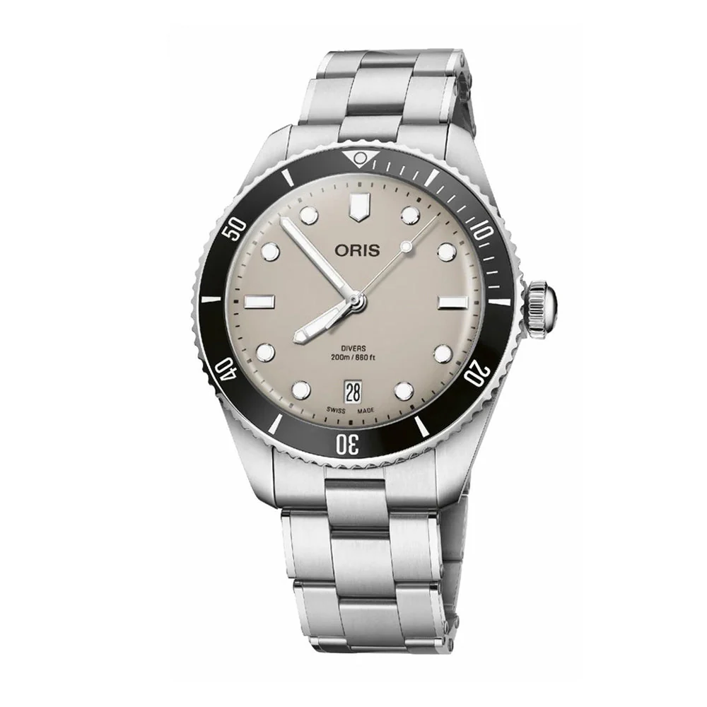 Oris Divers Date 39mm Beige Dial