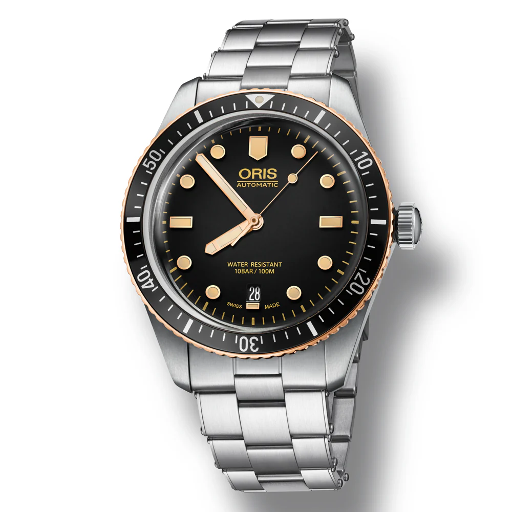Oris Divers Sixty-Five Black Dial Stainless Steel